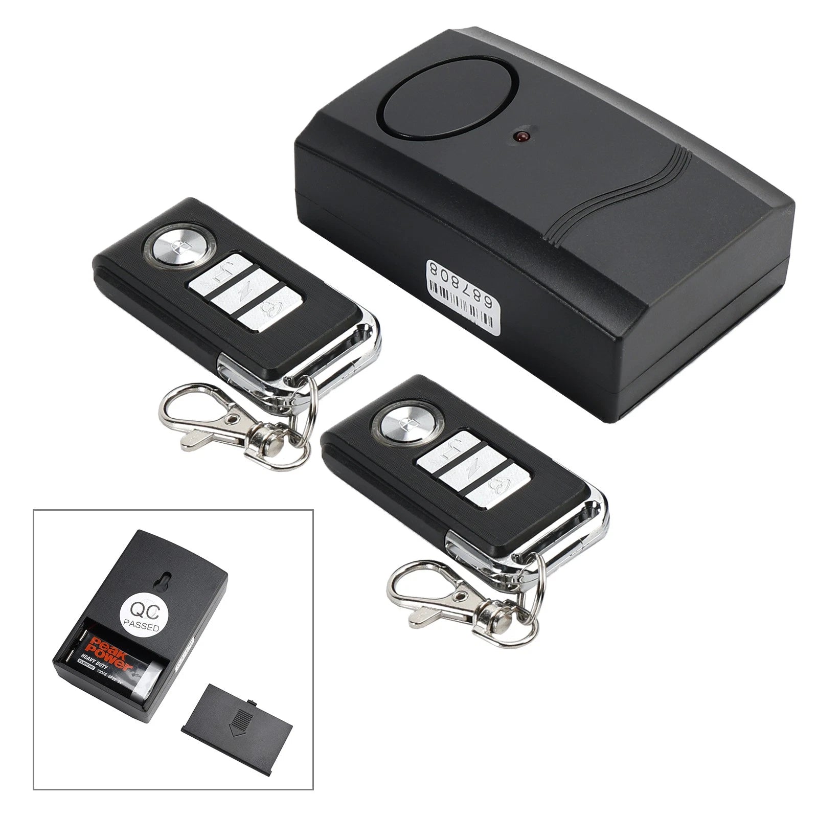 Wireless Remote Control Anti-Theft Alarm System for Motorcycle
