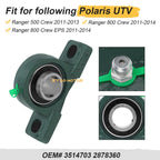 Front Prop Shaft Support Bearing for Polaris Ranger Crew 500 800 (2009–2014) 3514703 2878360