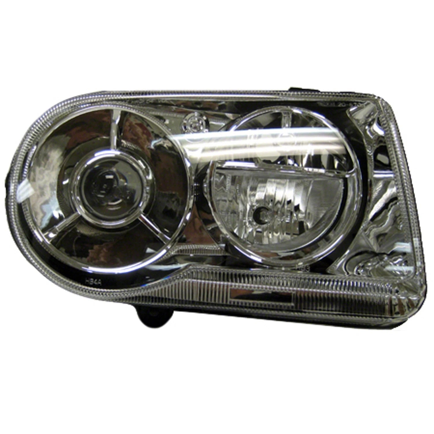 Replacement Passenger Side Halogen Head Light Assembly w/Projection Delay