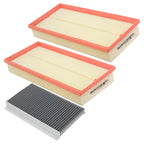 Set of 2 Engine Air Filter & Cabin Air Filter for Land Rover LR4 (2014–2016) CF10259