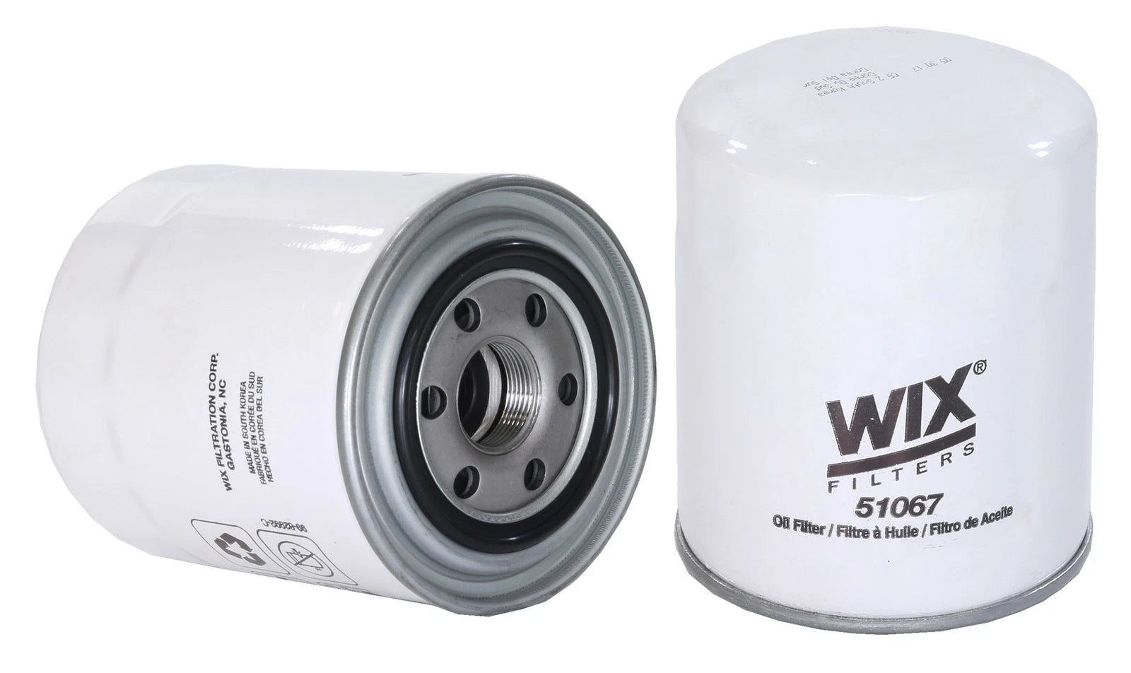 WIX Engine Oil Filter 51067 for Various Makes Models