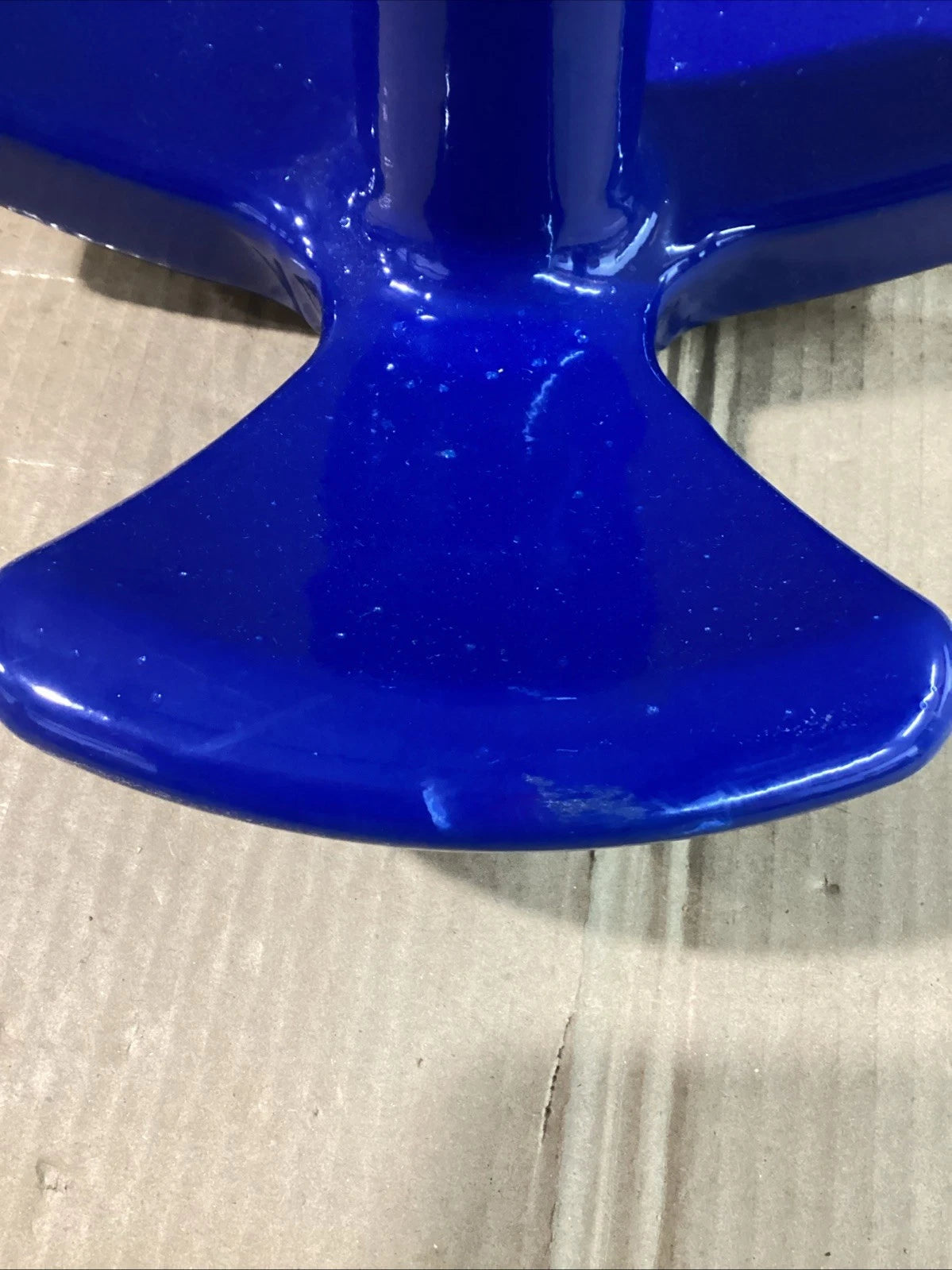 Greenfield Coated Tri-Fluke River Anchor 530-R for Boat (Chipped Coating)