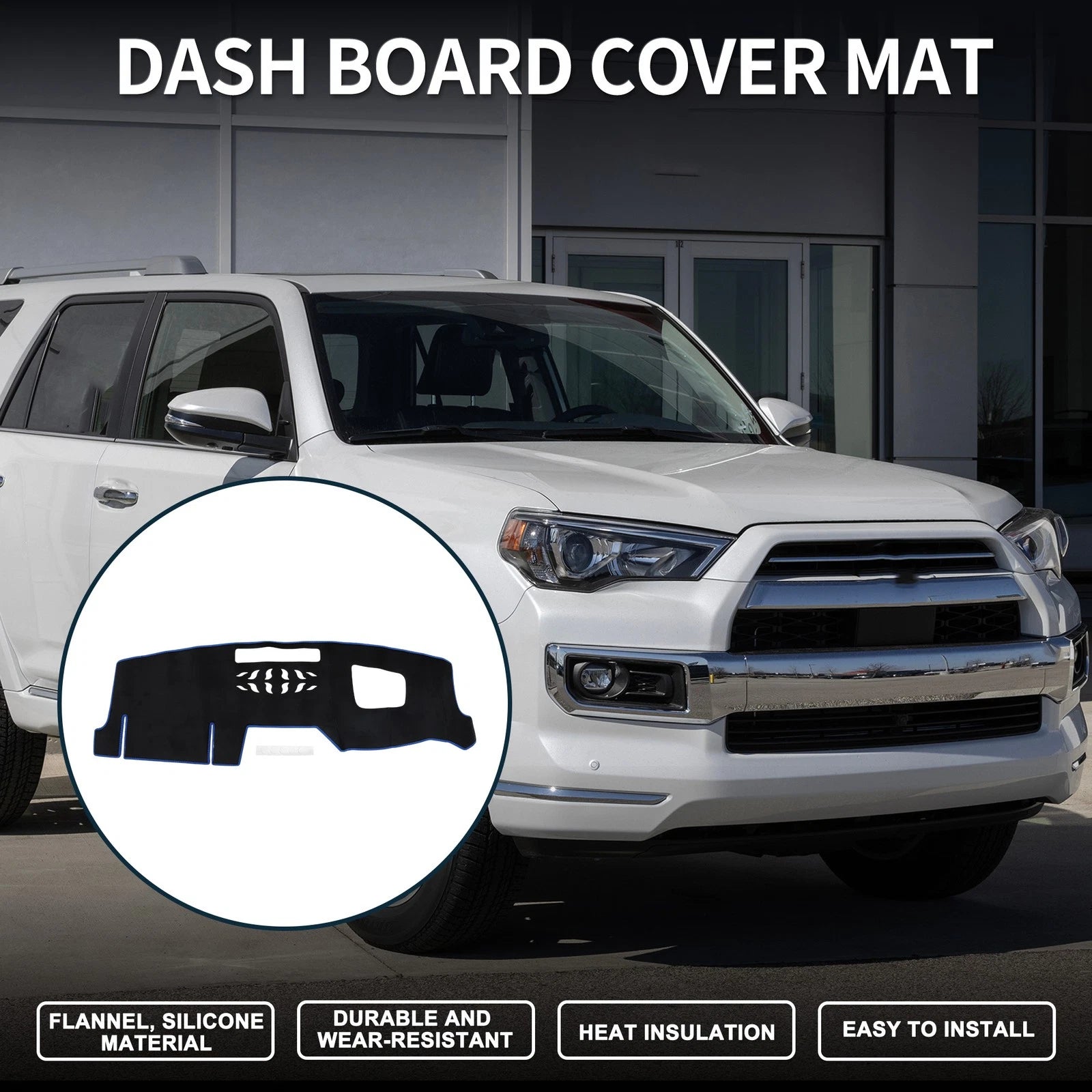 Dash Cover for Mazda CX-5 (2017–2021) Non-Slip, Set of 1