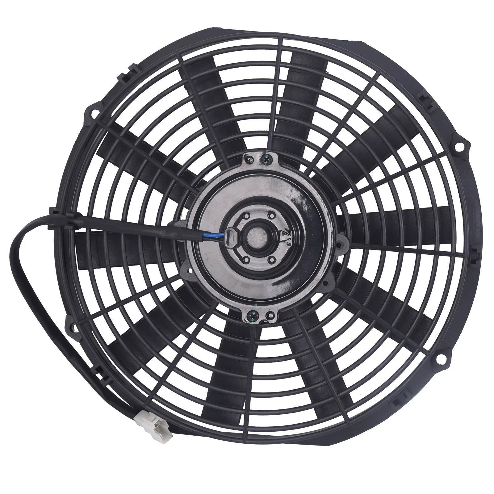 12" Electric Radiator Cooling Fan with Thermostat Mount Kit Universal