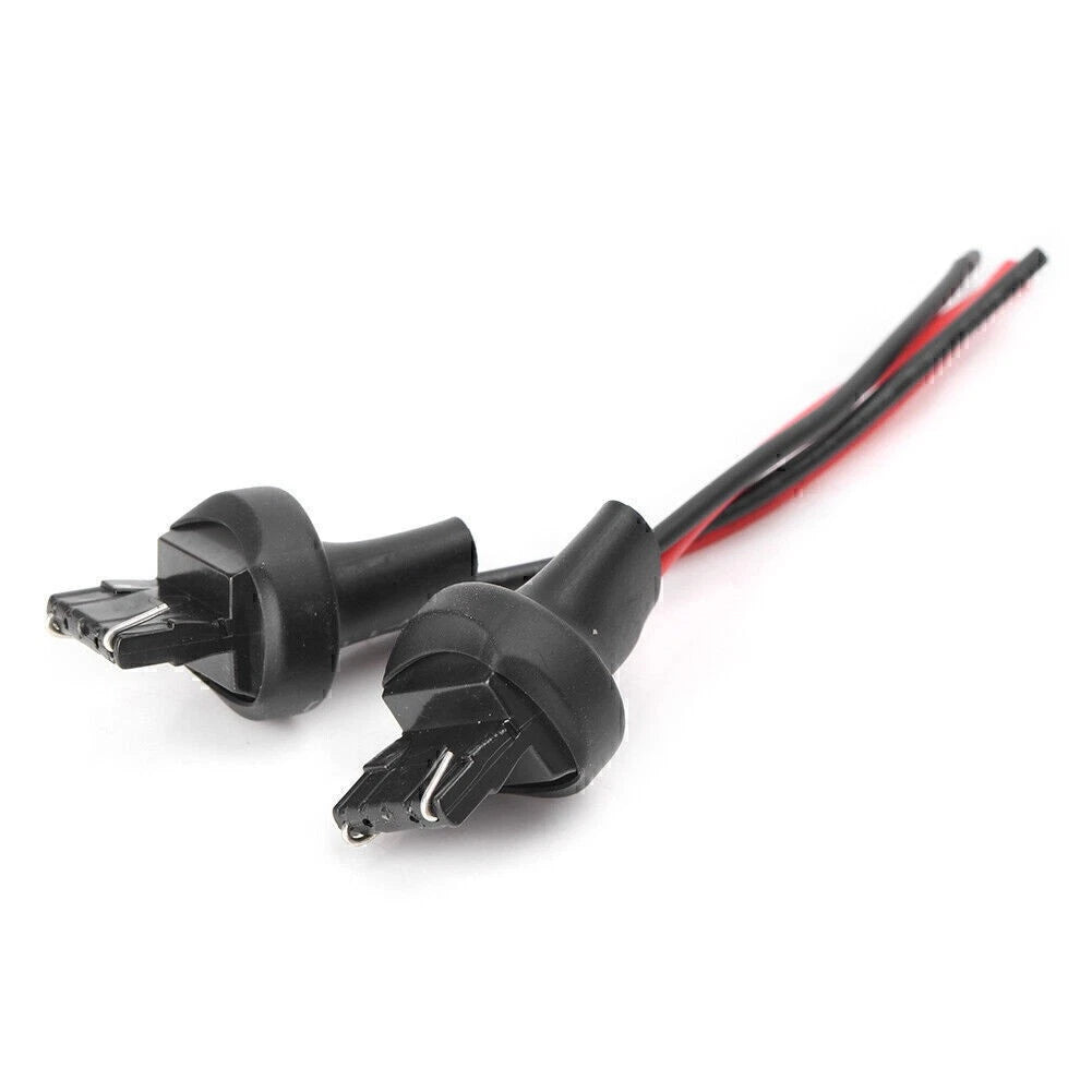 2X 7440 992 T20 Male Adapter Wiring Harness for Universal Applications
