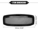 Grille Assembly for Dodge Ram 3500 2006-2009 Gloss Black
