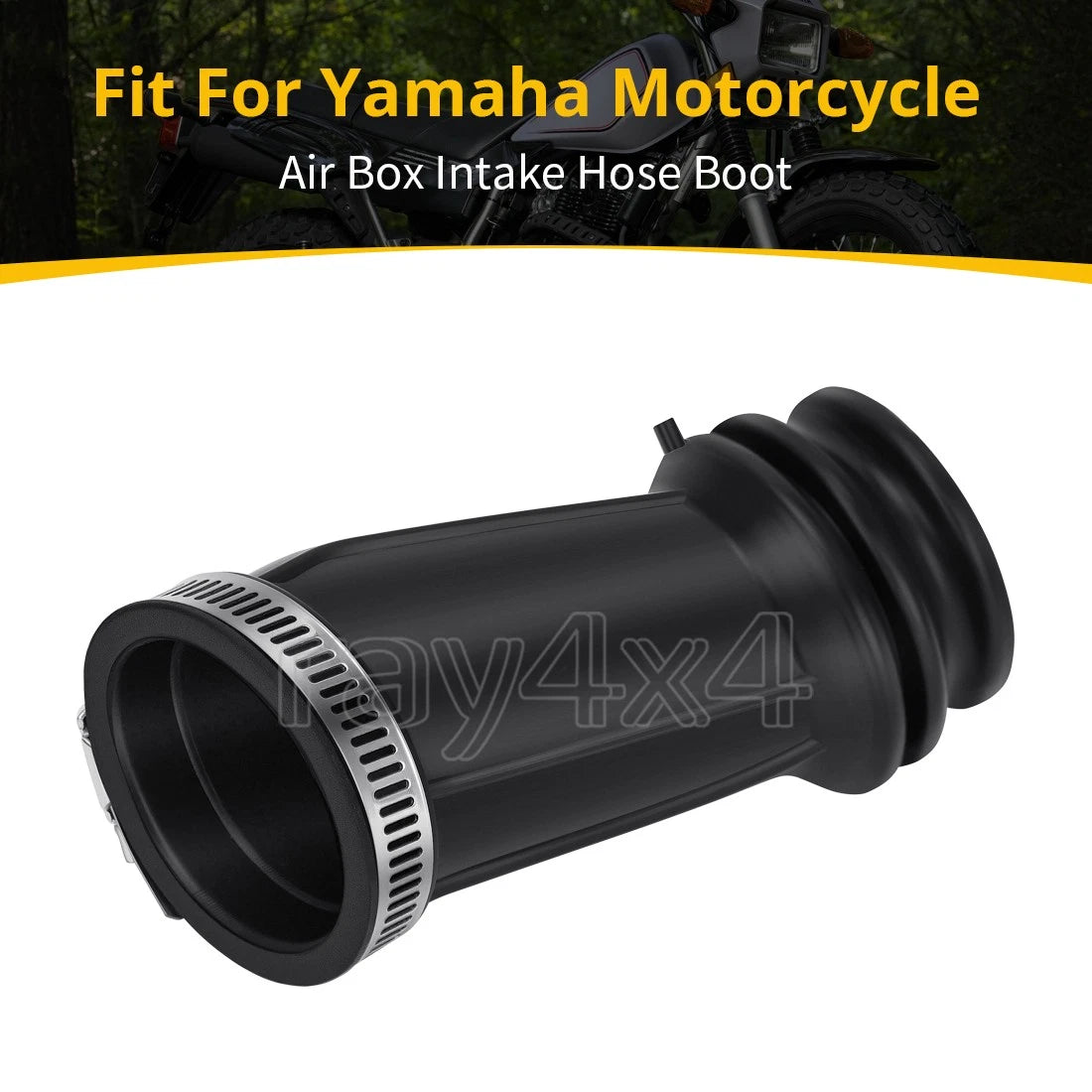 Air Box Intake Boot for Yamaha TW200 (2002–2024) #5LB-14453-10-00, #5LB-14453-11-00