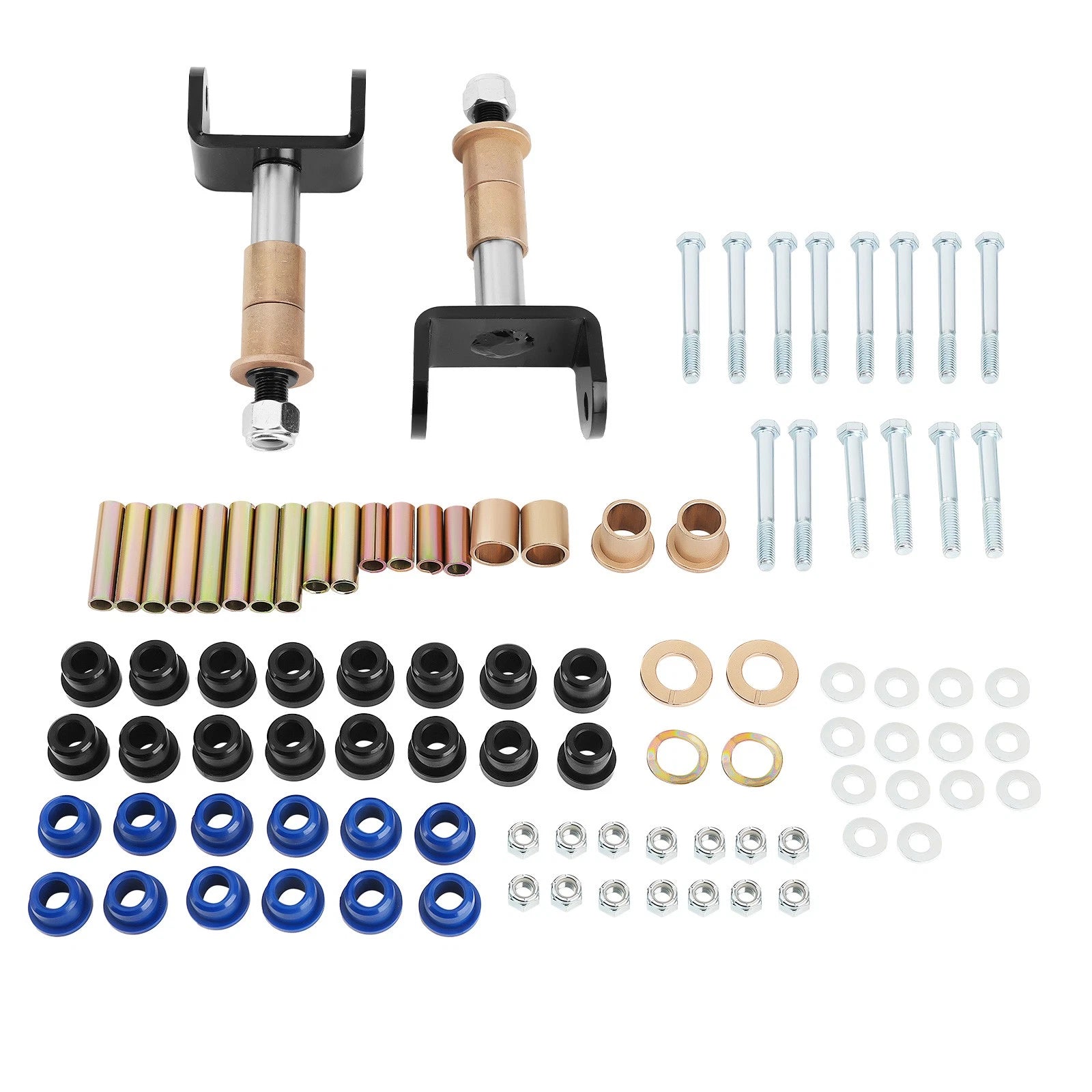 Set of 4 Front & Rear End Repair Bushing Kits for Club Car DS (1992–Present)