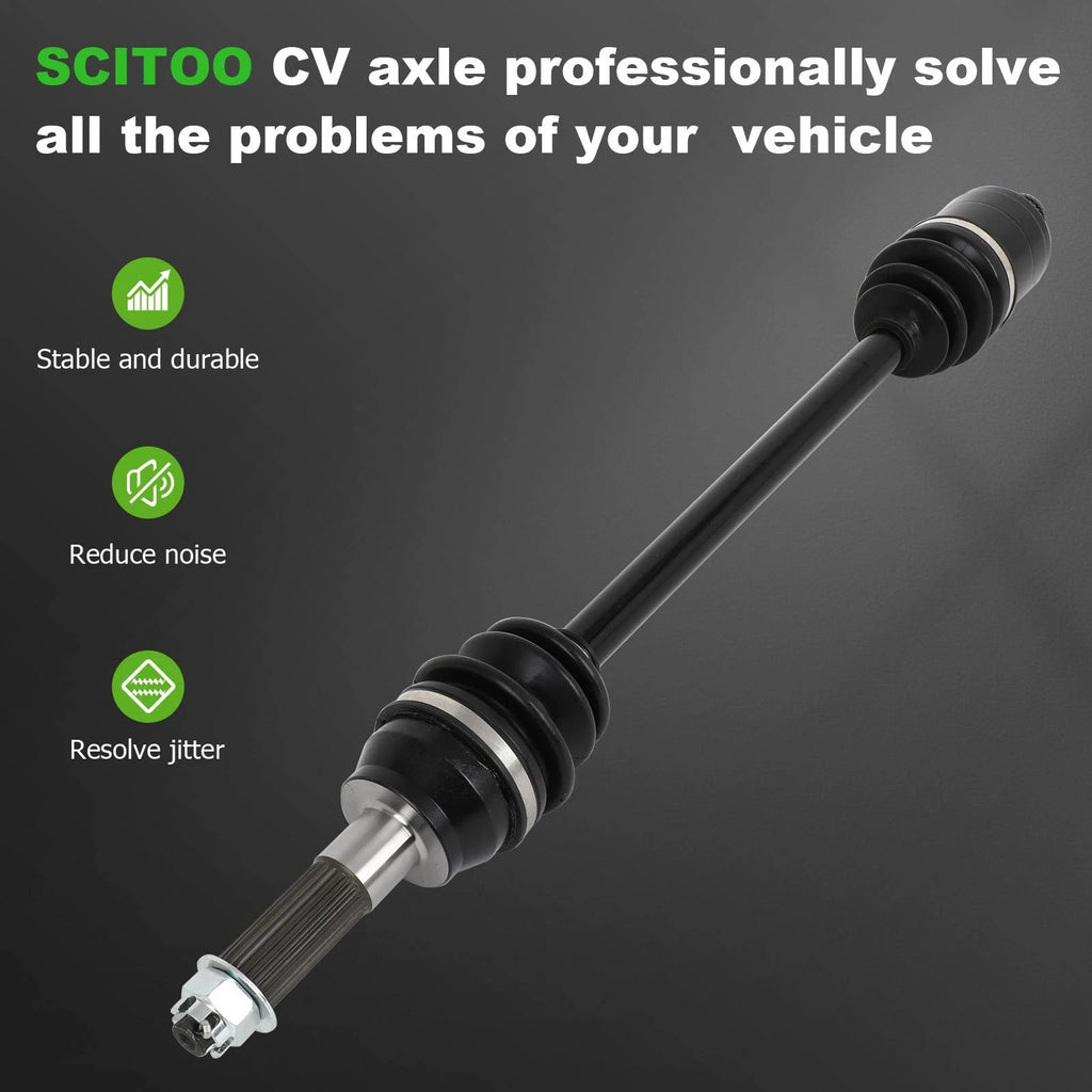 Rear CV Joints for Polaris Ranger Crew Diesel ATV/UTV (2017–2018)
