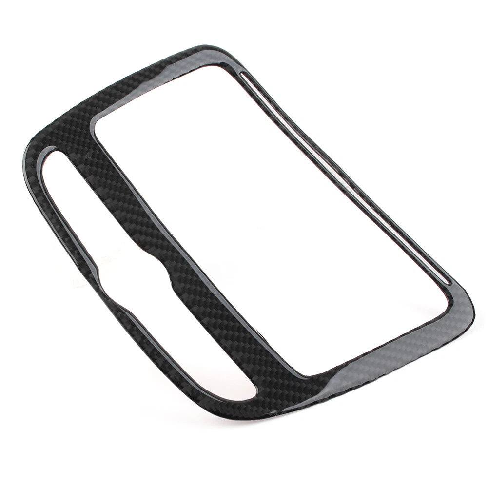 Black Center Console CD Panel Cover Trim for Chevrolet Equinox (2017–2022)