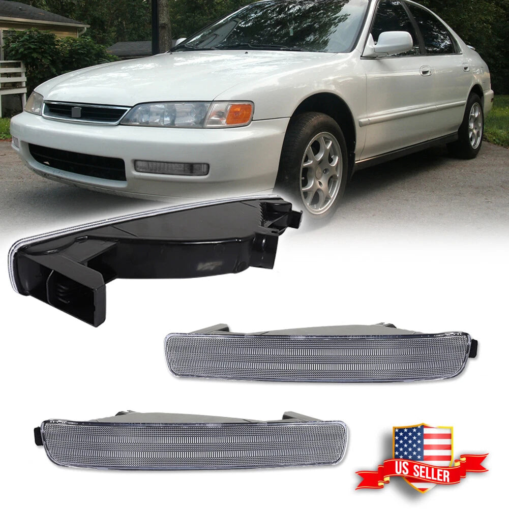 Clear Bumper Turn Signal Lights for Honda Accord (1996–1997)