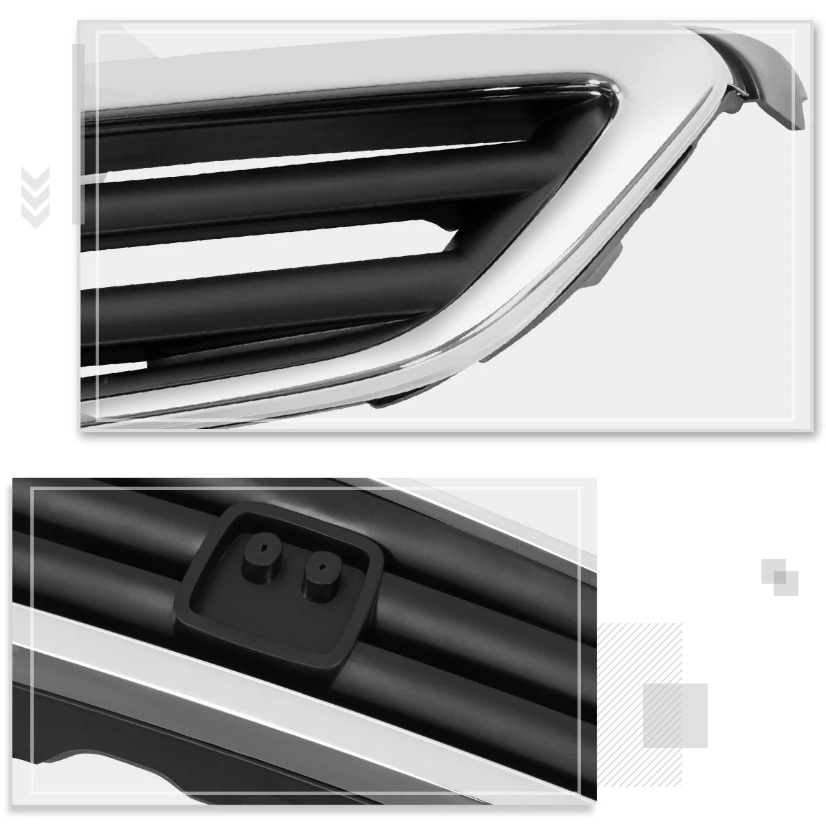Horizontal Slats Grille for Honda Civic Sedan (1999–2000)