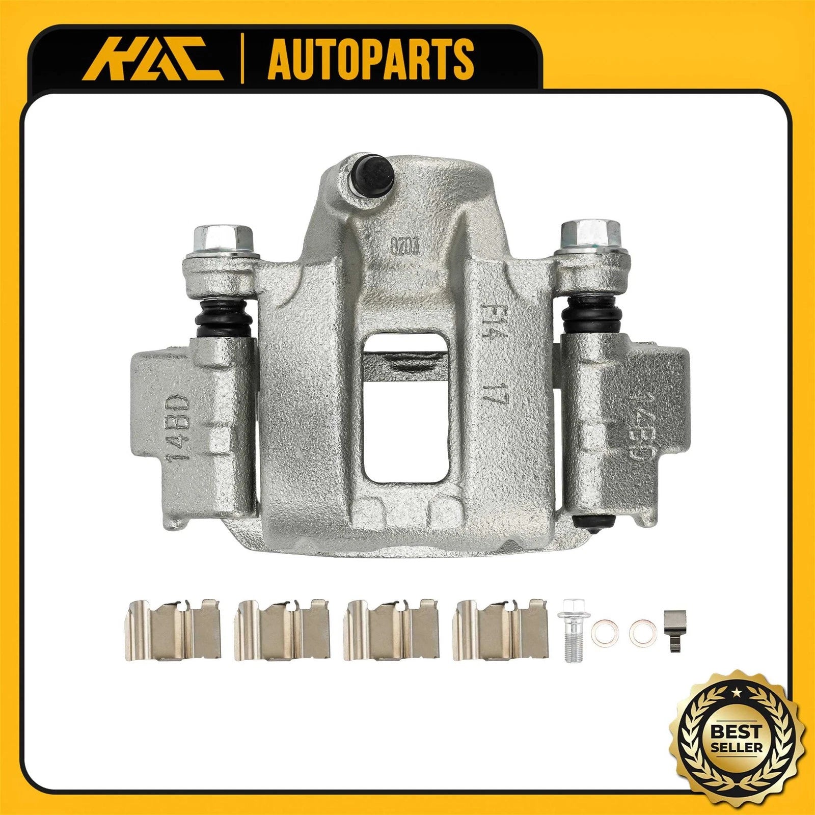 Rear LH Disc Brake Caliper w/ Bracket for Toyota 4Runner (2010–2023)
