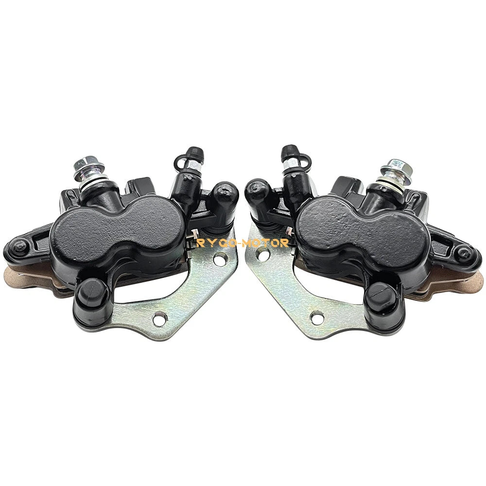 Front Left Right Brake Calipers for Kawasaki Prairie 650 700 (2002–2006)