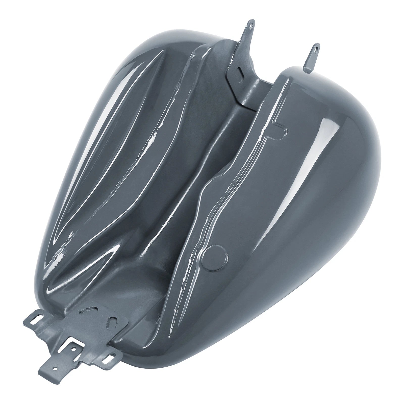 6gal Fuel Gas Tank for Harley Touring FLTR FLHX FLHT (2008–Present) Gunship Gray