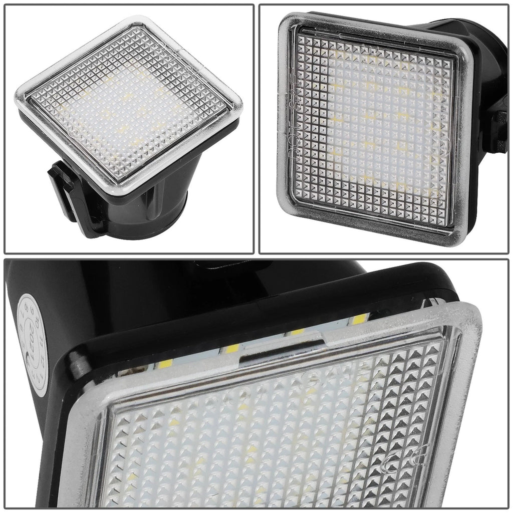 2X LED License Plate Lights for Toyota Tundra Tacoma (2004–2021)