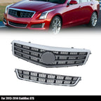 Set of 2 Grilles for Cadillac ATS (2013–2014) Chrome