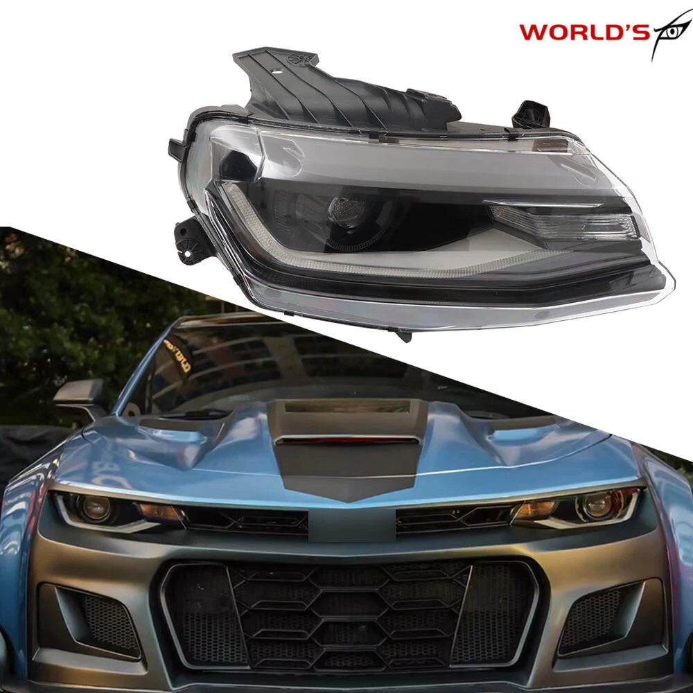 Headlight Assembly for Chevy Camaro (2016–2022) HID with LED DRL Right Side