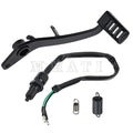 Rear Brake Lever Pedal for Honda CBR250R CBR300R (2011–2013) W/ Switch Sensor