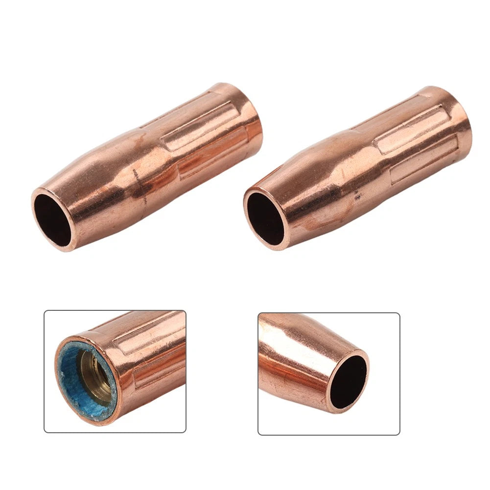 Set of 5 MIG Welding Gun Nozzles 21-50 for Tweco Mini 100L