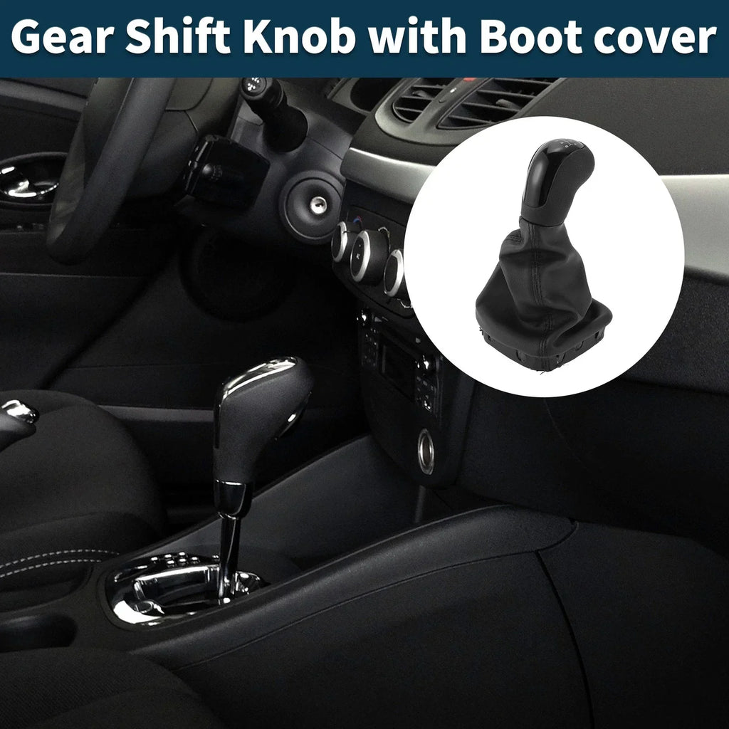 6 Speed Manual Gear Shift Knob & Cover for Mercedes-Benz A-Class (1997-2004)