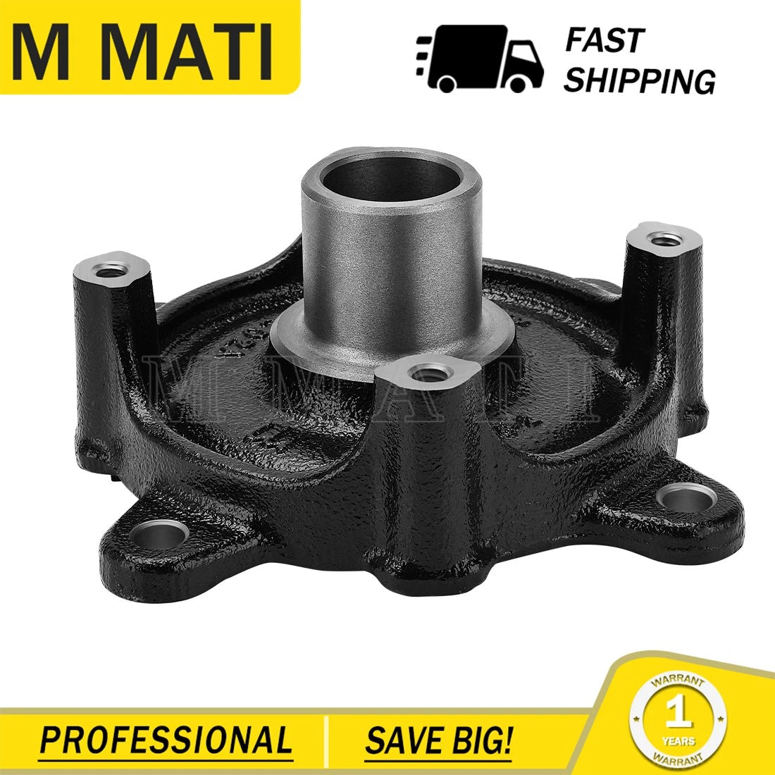 2X Rear Wheel Hub 5132520 for Polaris Ranger 425 2x4 (2001)