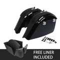 Saddlebag Electronic Latches & Liner for Indian Chieftain (2014–2018) Dark Horse (2016–2018)