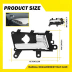 Chrome Black Interior Door Handle for Kia Optima (2011–2013) Front Right
