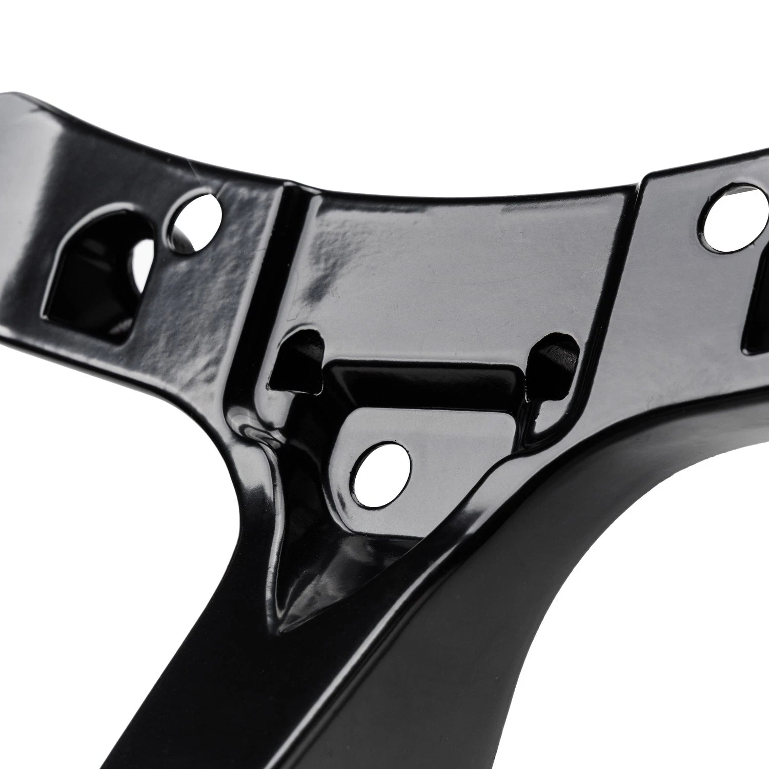 Front Upper Fairing Stay Bracket for Honda CBR600RR (2003–2006) - Black