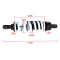 280mm Rear Gas Shock Absorber for 50 70 110 125cc Dirt Pit Bike (No Year)