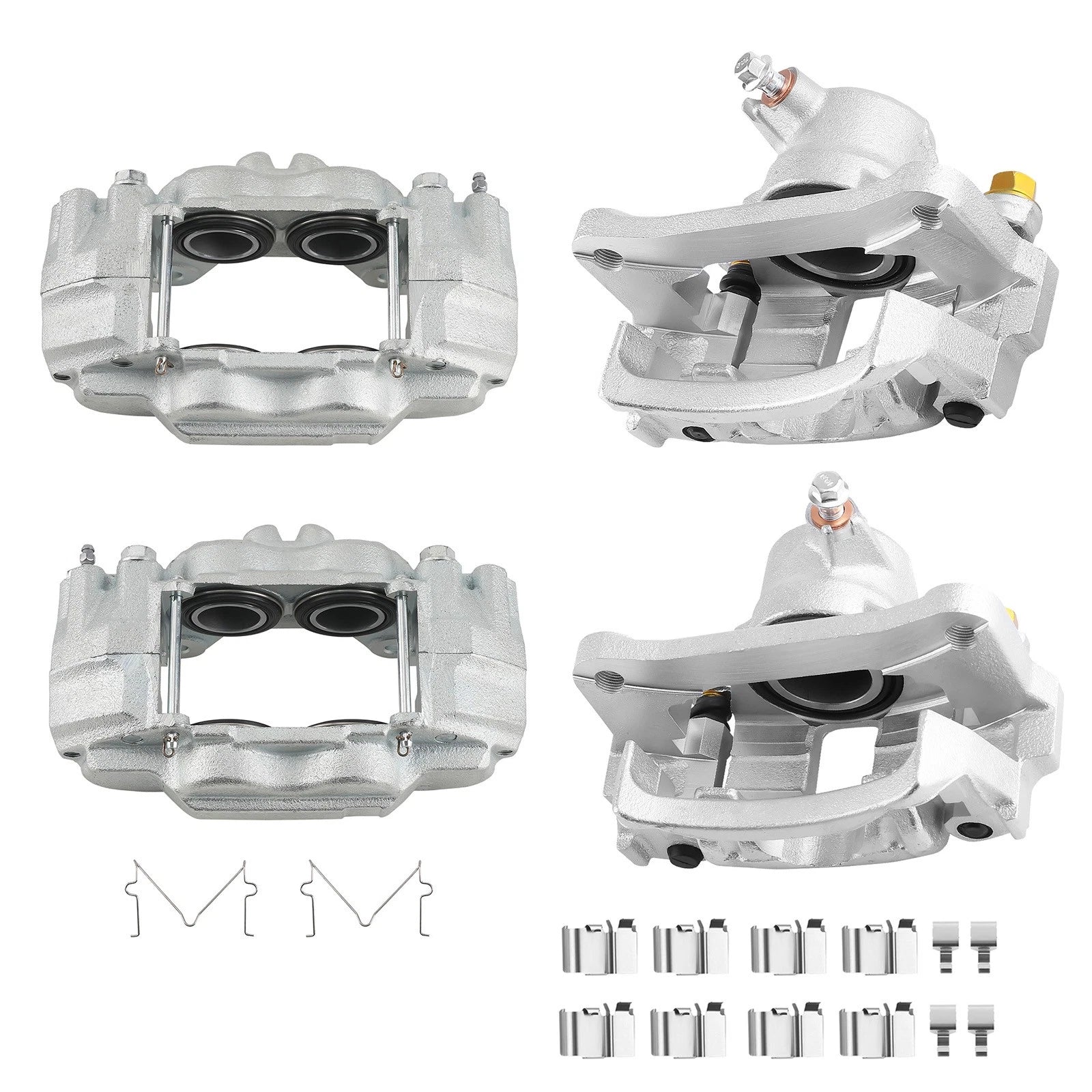 Set of 4 Brake Calipers for Toyota 4Runner (2003-2009)