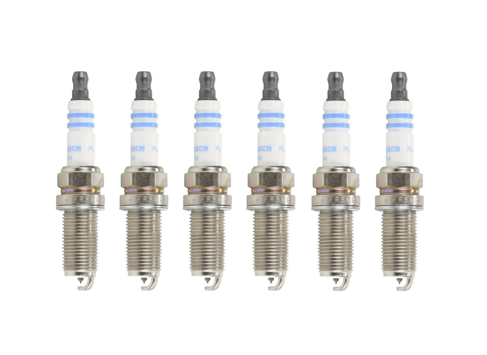 Set of 6 Spark Plugs Bosch Platinum 6713 for Fiat Nissan Infiniti Toyota Scion