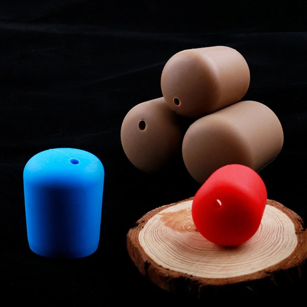 Fishing Rod Handle Protector with Drain Holes and Soft Silicone Material