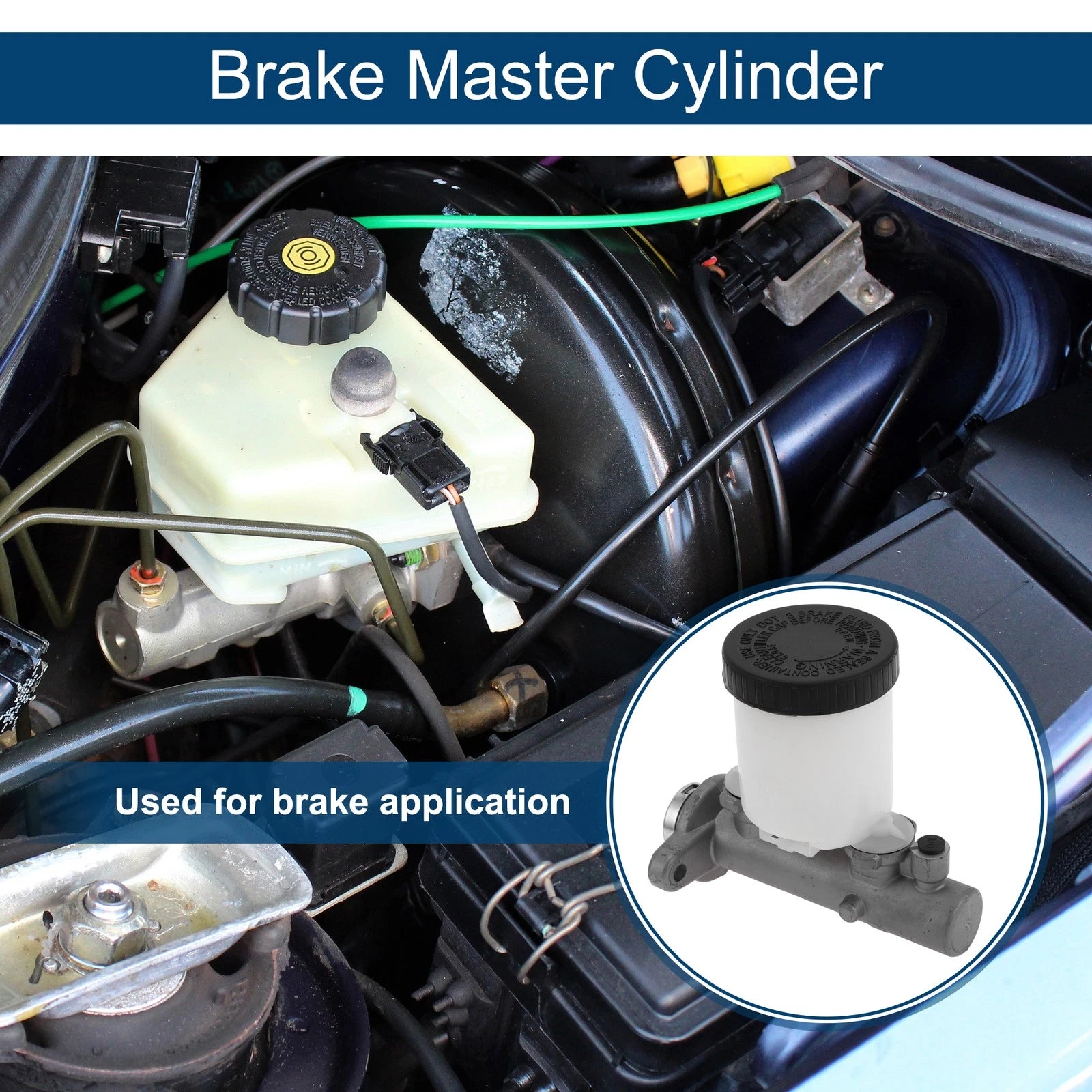 Brake Master Cylinder with Reservoir No. 4601001G00 for Nissan D21 (1986–1994)
