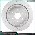 Rear Brake Calipers Rotors Ceramic Pads for Chevy Silverado 1500 (2008–2013)