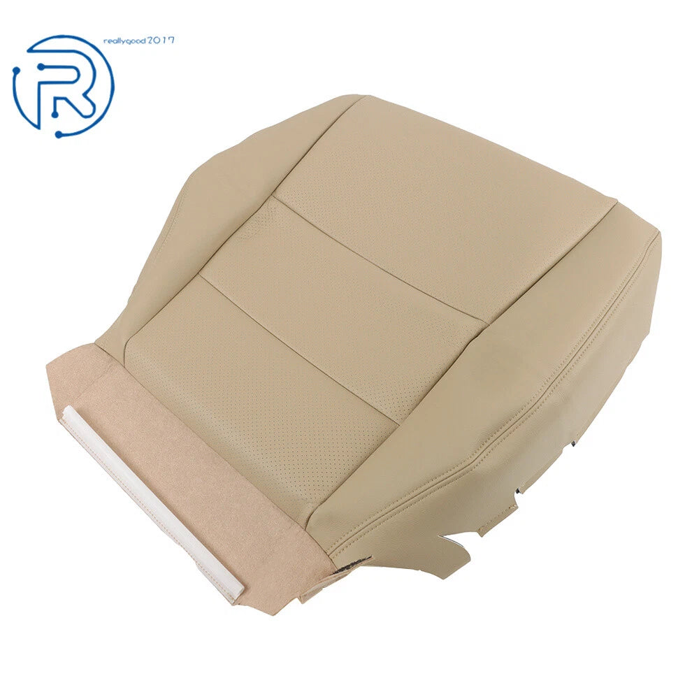 Tan Leather Perforated Seat Passenger Bottom Cover for Acura RDX (2007–2012)