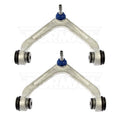 Set of 2 Front Upper Control Arms Ball Joint Kit for Dodge Ram 2500 (RWD)