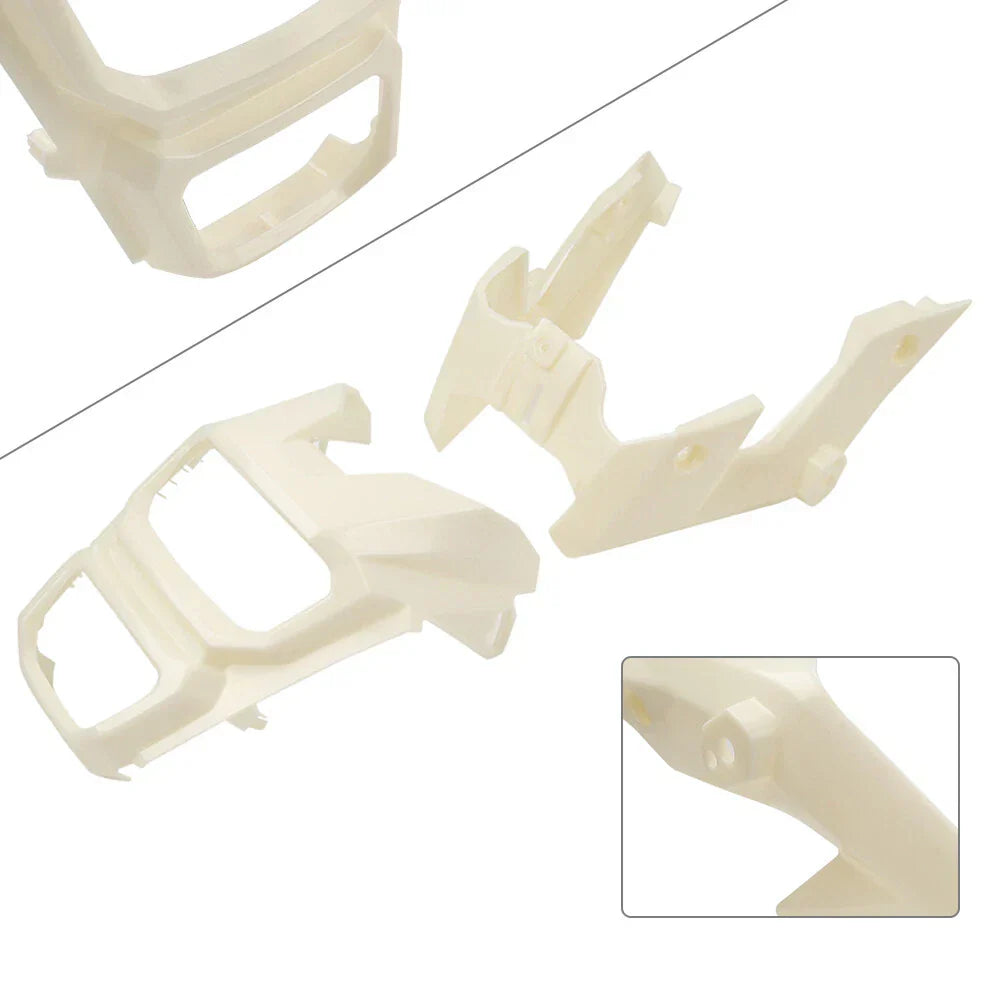 White Headlight Lamp Guard Cover for Honda MSX125 Grom (2016-2018)