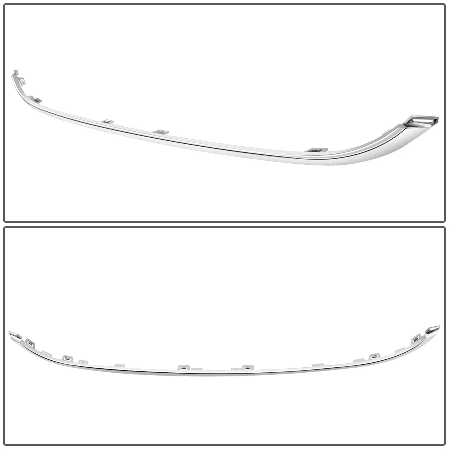 Front Chrome Lower Bumper Cover Molding for Chrysler 200 (2015–2017)