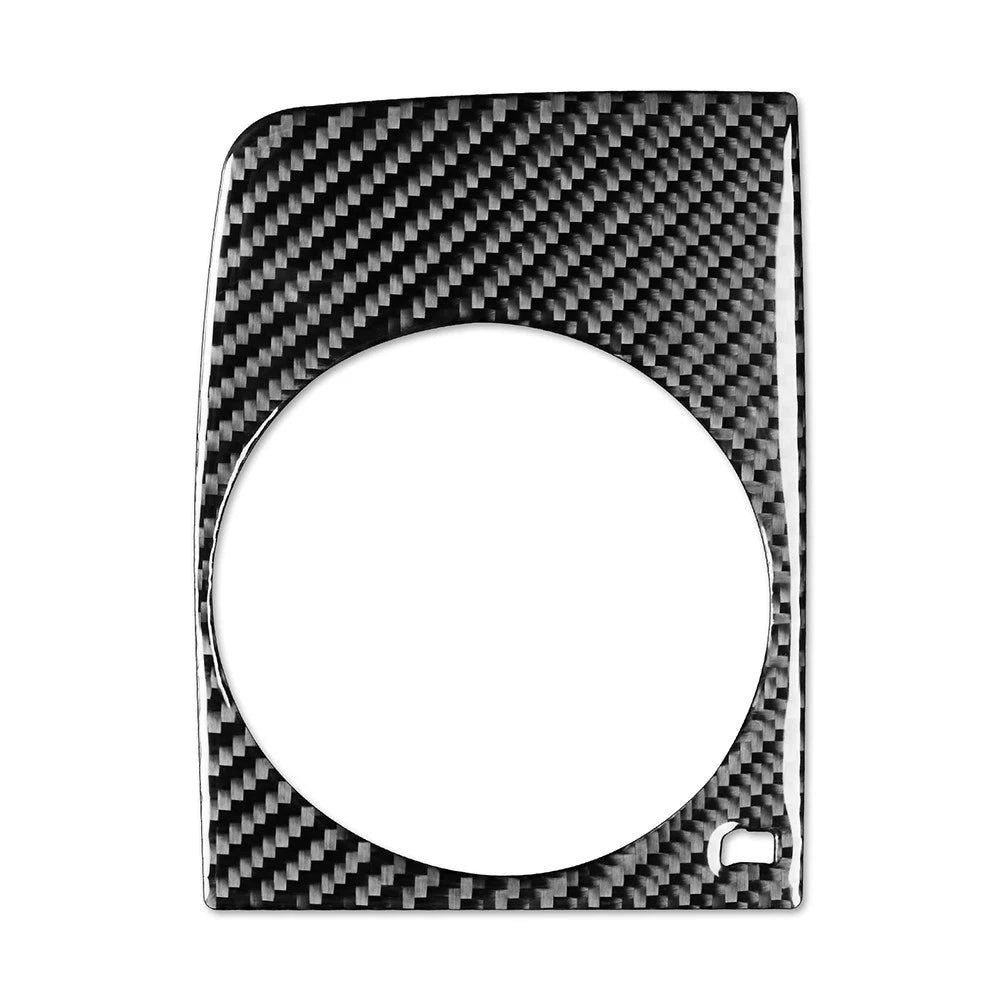 Central Armrest Box Cup Holder Trim for Audi Q7 4L (2007–2015) Carbon Black