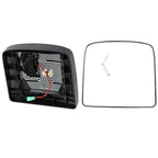 Pair Side Small Mirrors Plate for Volvo VNL (2015–2018) w/Heated w/Signal