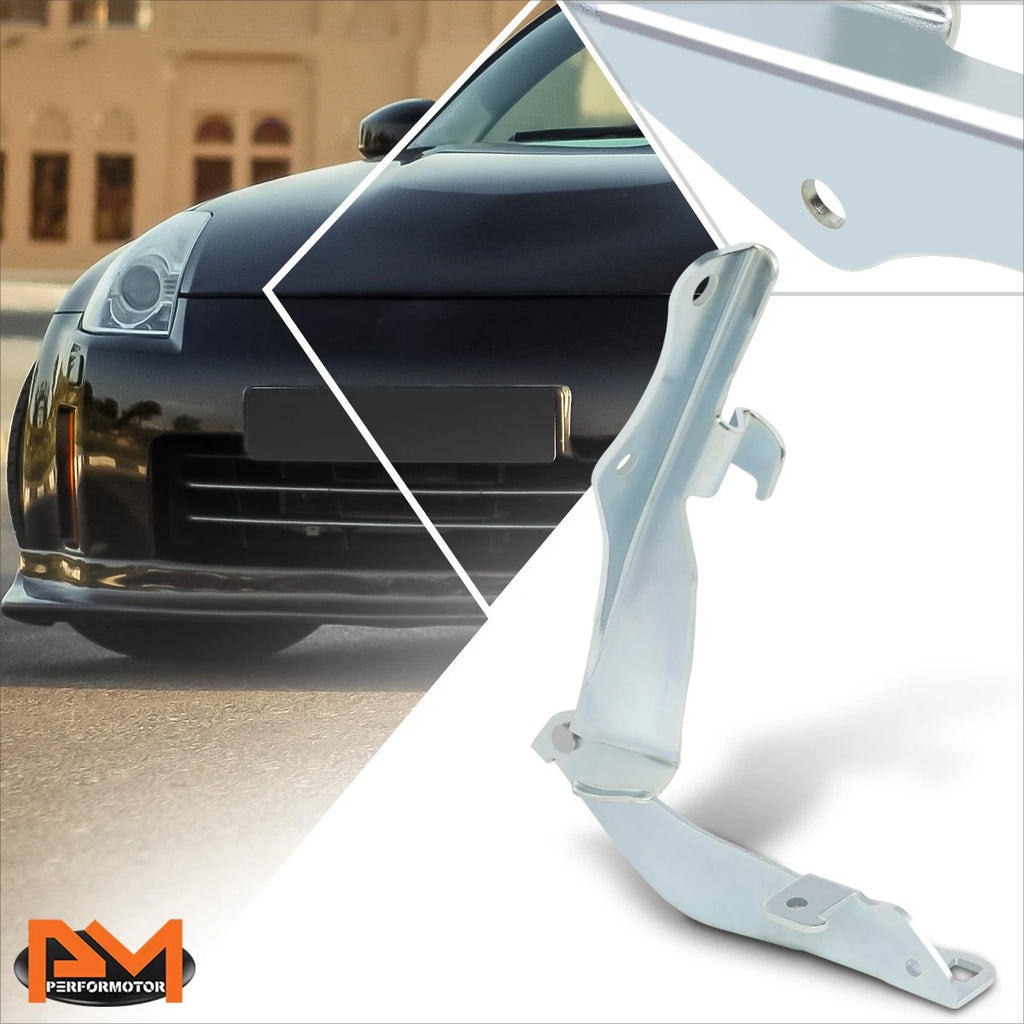 Left Driver Side Steel Engine Hood Hinge for Nissan 350Z (2003–2009)