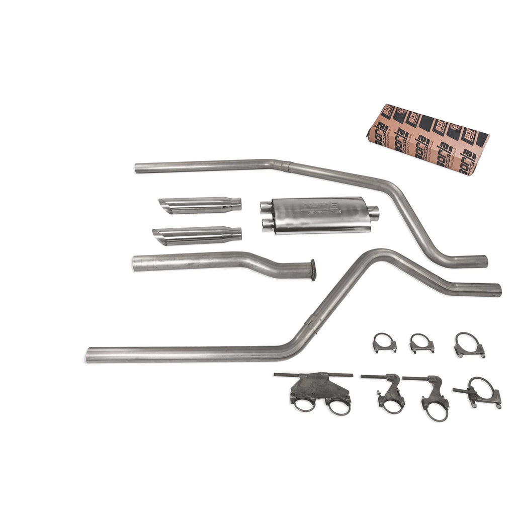 Borla Pro SS Muffler SC T for Dodge Ram 1500 (2019–2025) 2.5" Dual Exhaust