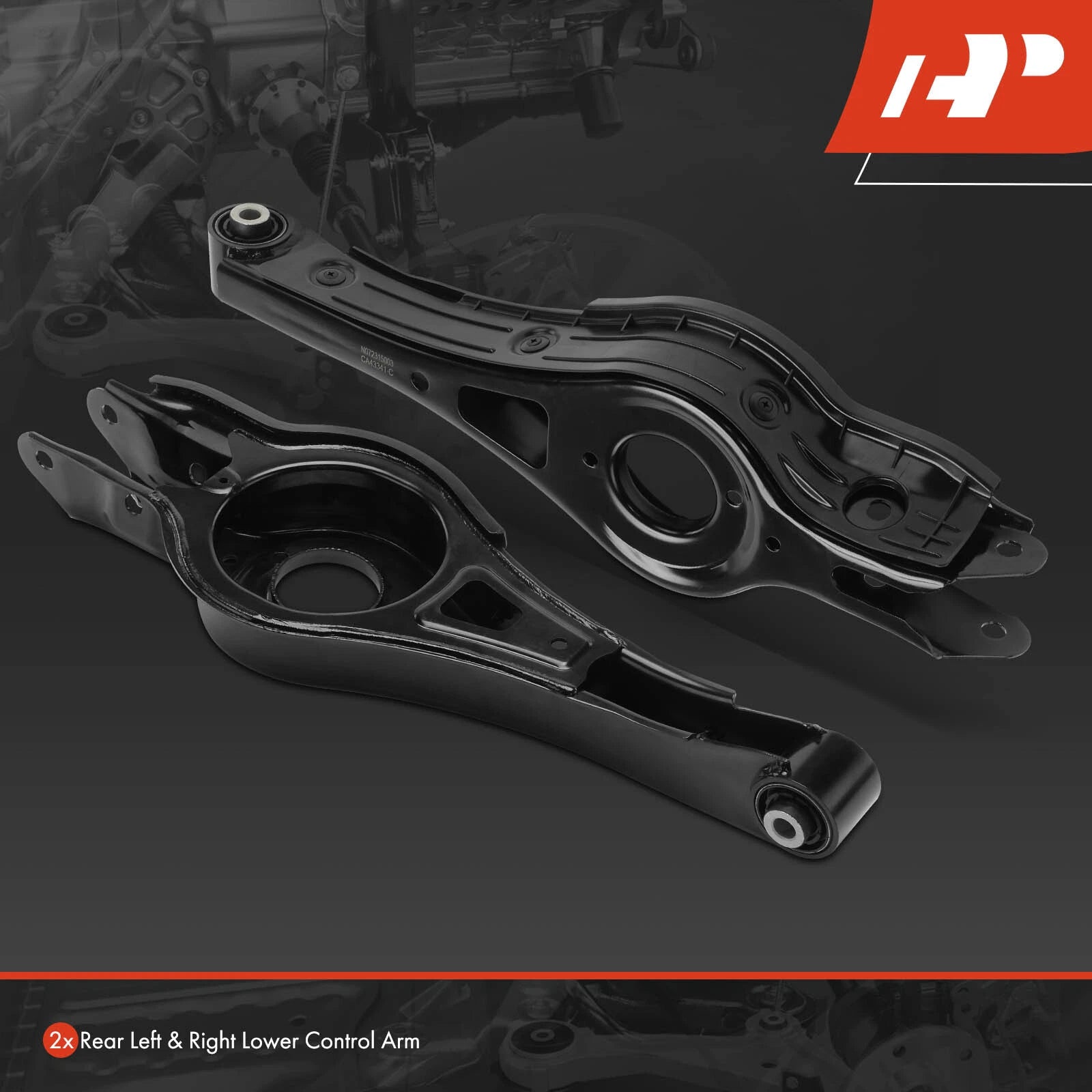 2X Rear Lower Control Arm for Hyundai Sonata (2015–2018) Kia Optima (2016–2017)