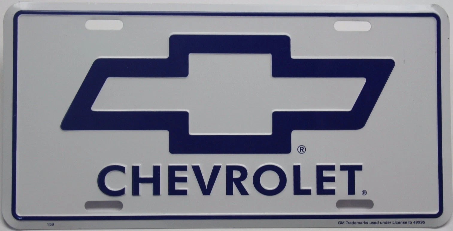 License Plate Tag for Chevy Truck 4x4 Pickup