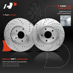 Drilled Brake Rotors for Nissan Rogue (2008–2013) and Sentra (2007–2012)