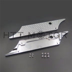 Chrome Billet Saddle Bag Latch Covers for Harley Davidson Road King (1993–2013)