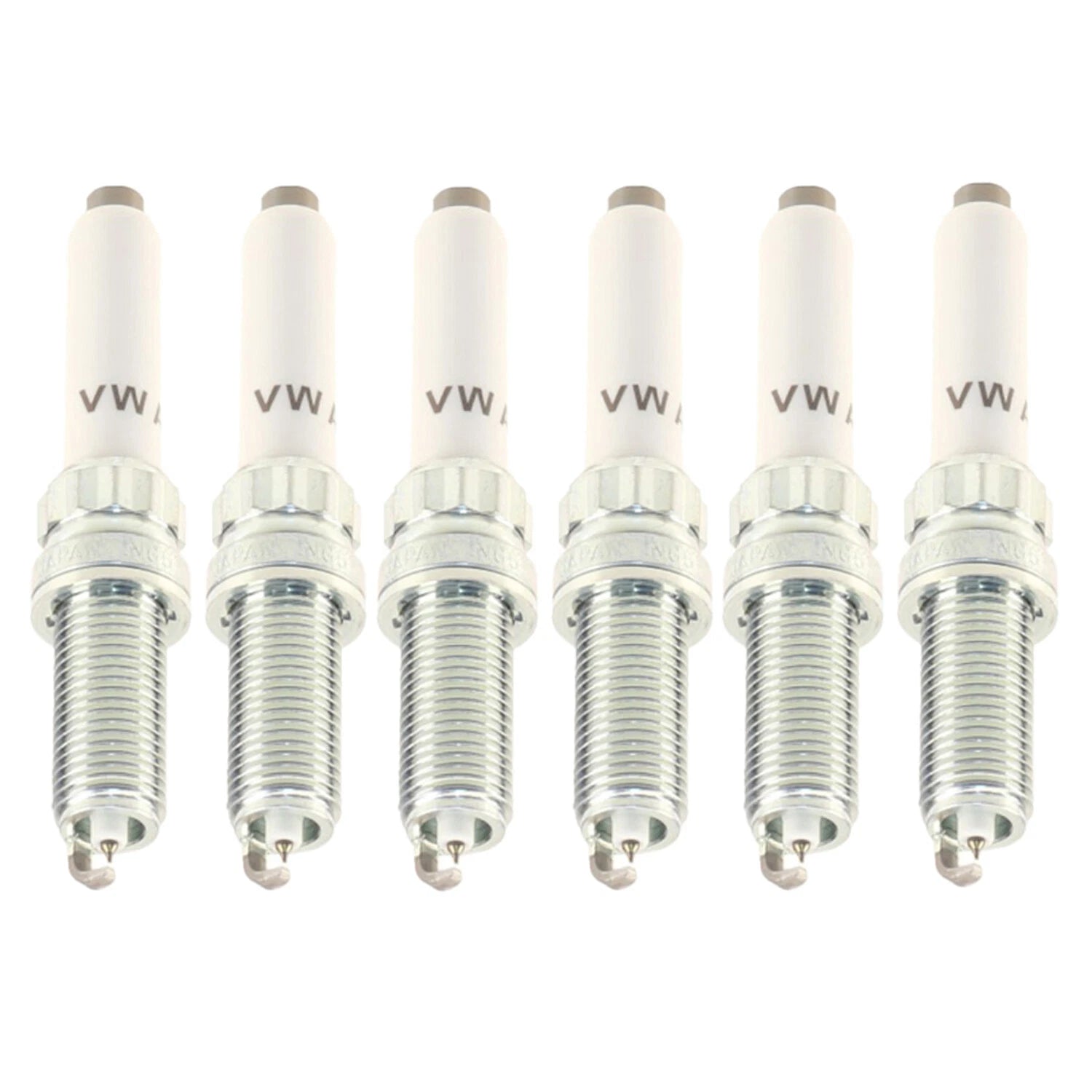 Set of 6 NGK Laser Iridium Spark Plugs for Audi Q8, Porsche Cayenne V6
