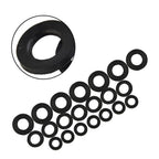 Assorted Tap Washers Replacement Set for Bath Sink Basin Shower (3/8", 1/2", 3/4")