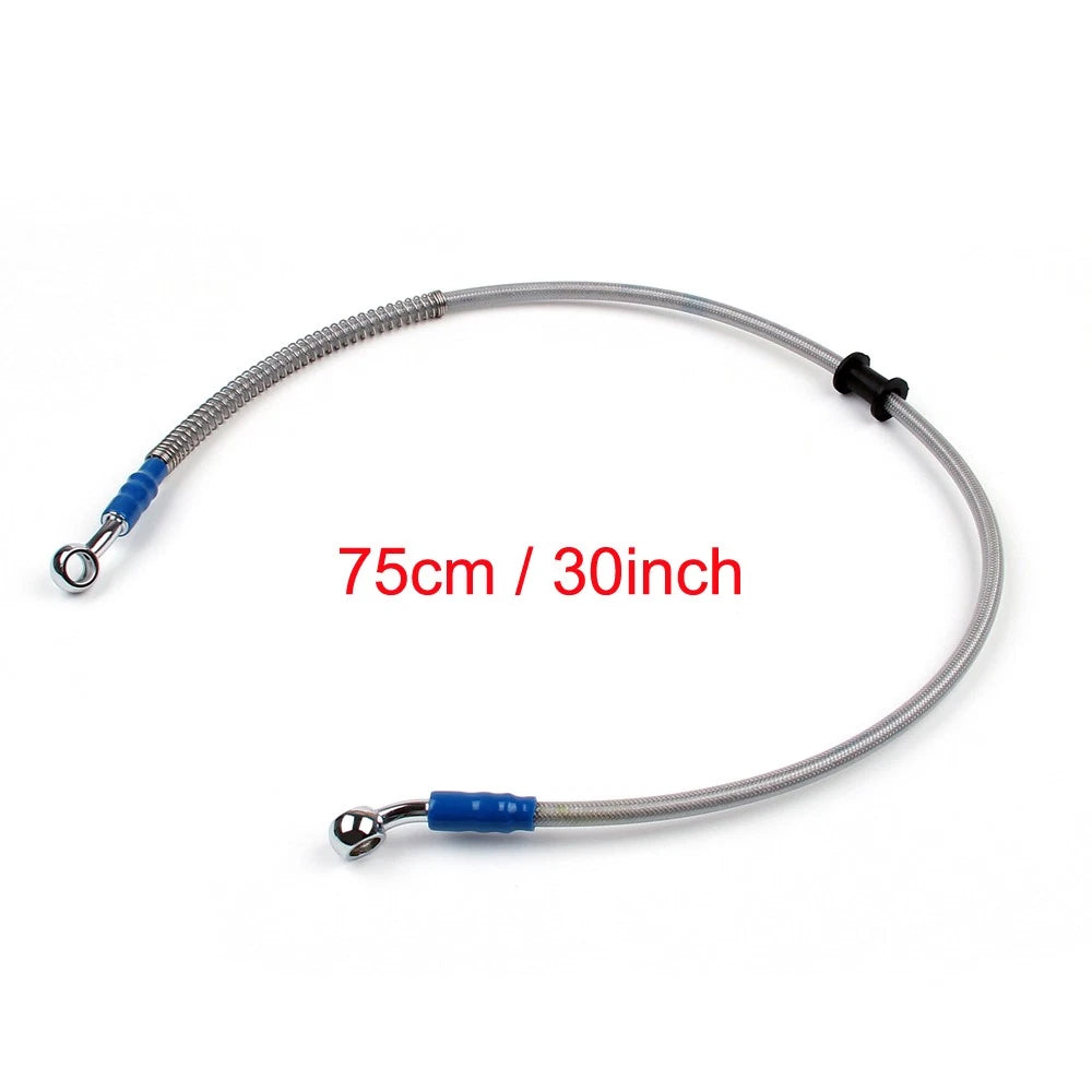 M10 Brake Oil Hose Line with Banjo Fitting for BS5 (75cm/30")